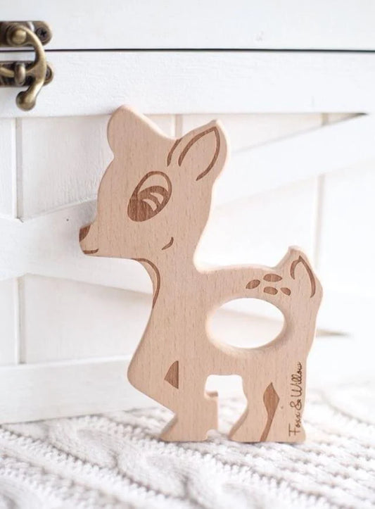 Foxx and Willow - Wooden Teething toy