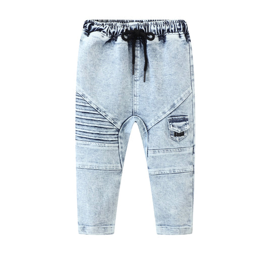 Jaxton detailed pocket jeans