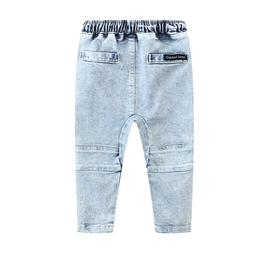 Jaxton detailed pocket jeans