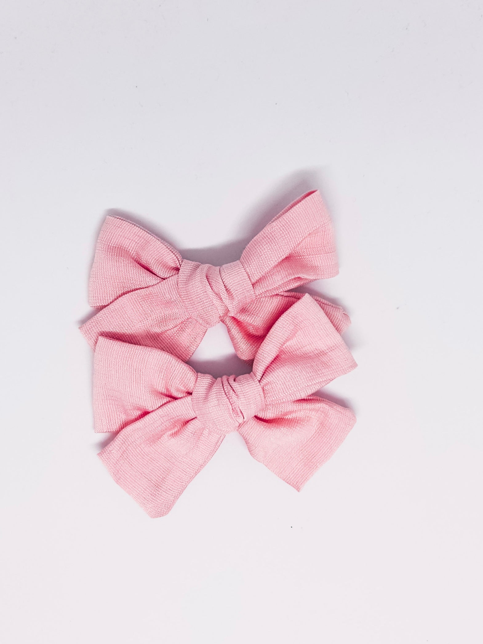 Pink linen clippes - Mini Boss