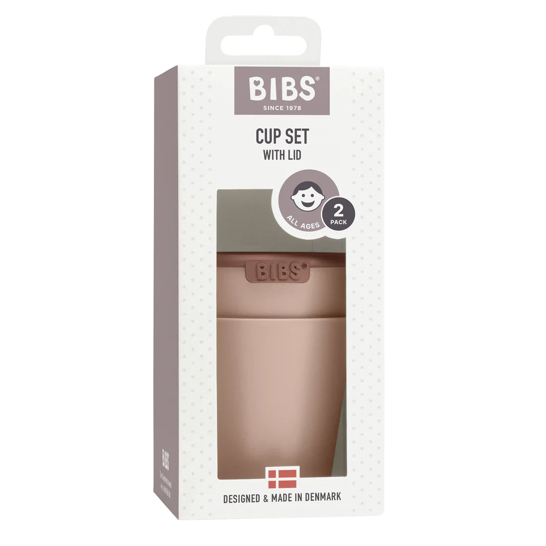 Bibs Cup set BLUSH - Mini Boss