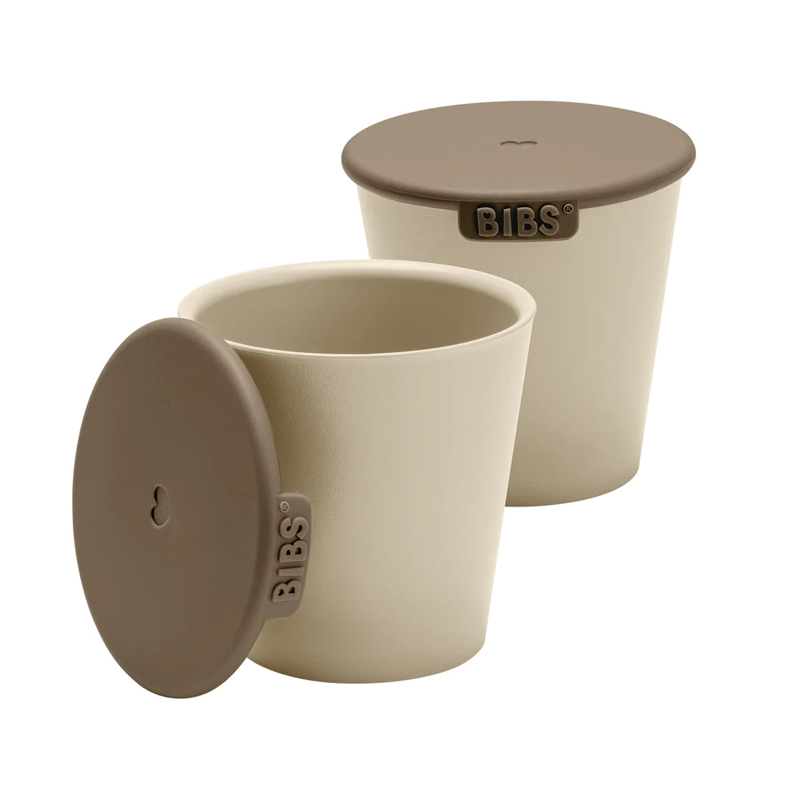 Bibs cup set VANILLA - Mini Boss