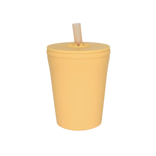 Re-Useable straw cup DAFFODIL - Mini Boss