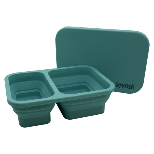Smoosh collapsible lunchbox TEAL - Mini Boss