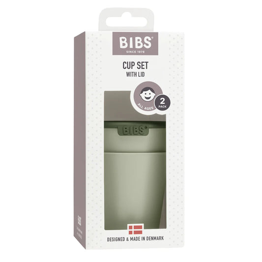 Bibs Cup set SAGE - Mini Boss